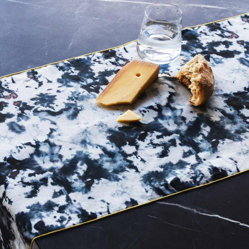 Grey Marble Runner