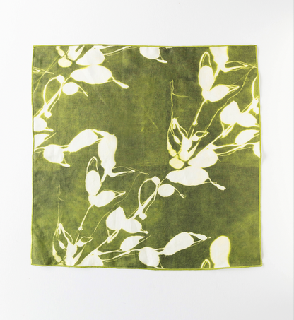 Porto Print in Olive Napkin