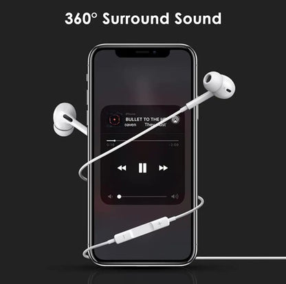 USB-C Earbuds w/ Mic Noise Cancelling for iPhone 16 Series – White
