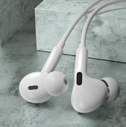 USB-C Earbuds w/ Mic Noise Cancelling for iPhone 16 Series – White