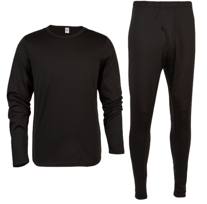 Polar Extreme Men’s Thermal Top &amp; Bottom Set – Insulated Fleece Lined Warm Base Layer for Cold Weather