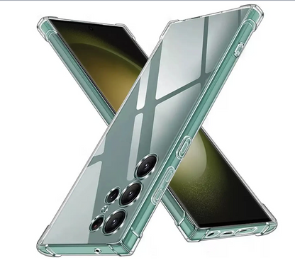 Samsung Galaxy S25 Ultra Transparent Clear Soft TPU Cover Case-Clear