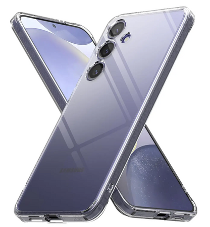 Samsung Galaxy S25 Plus Transparent Clear Soft TPU Cover Case-Clear