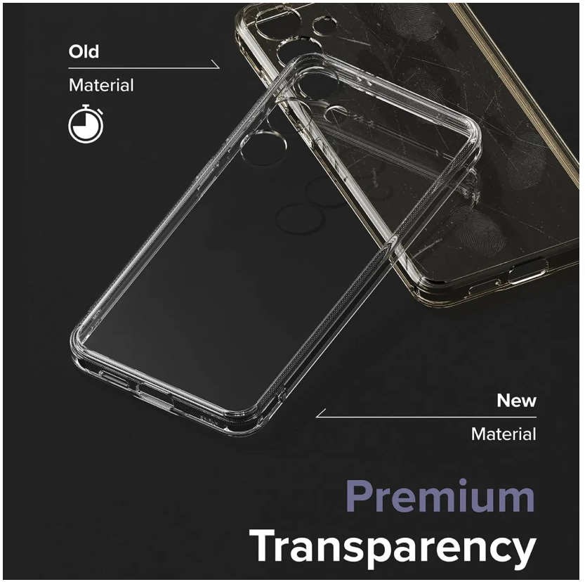 Samsung Galaxy S25 Plus Transparent Clear Soft TPU Cover Case-Clear