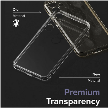 Samsung Galaxy S25 Plus Transparent Clear Soft TPU Cover Case-Clear