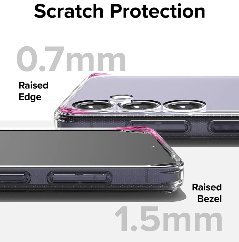 Samsung Galaxy S25 Plus Transparent Clear Soft TPU Cover Case-Clear